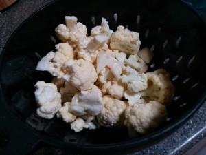 Chopped cauliflower