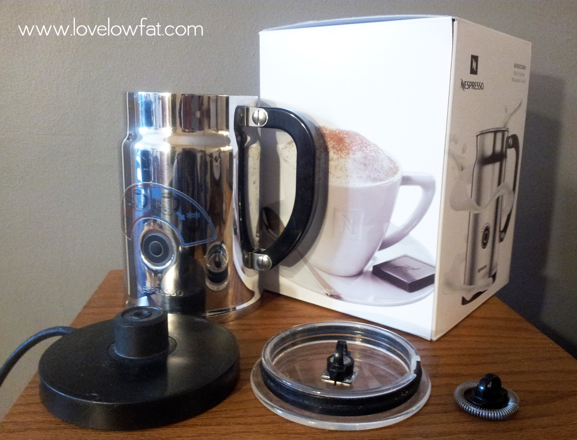Nespresso milk frother review - Low FatLove Low Fat